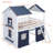 Low House Style Bunk Bed With Roof-1238491741-1238491742