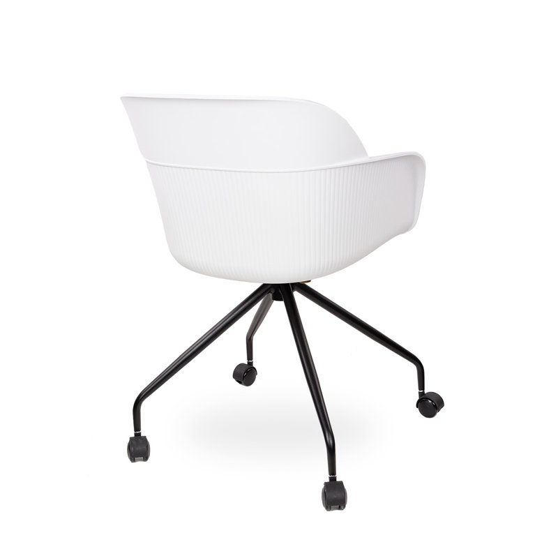 Koeninger 48cm H Armchair, Ivory White