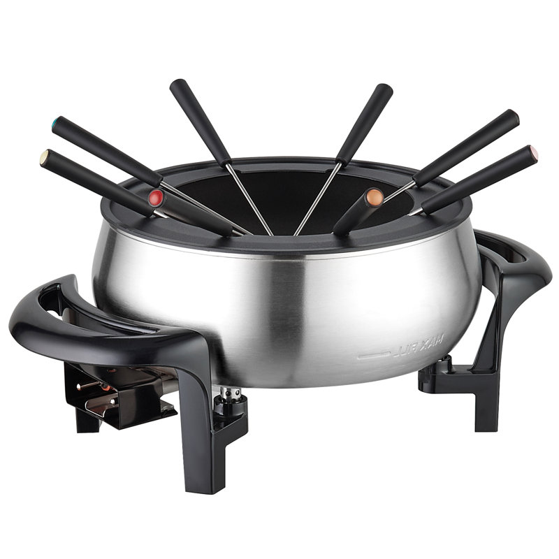 Vevor 3 qt. Stainless Steel Fondue Set