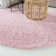 Abilene Shaggy Pink Rug