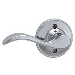 Serrure à levier Seville, Orienté à gauche (vu de face), Chrome poli