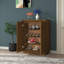 6 Pair Solid Wood Shoe Storage Cabinet-1520672992