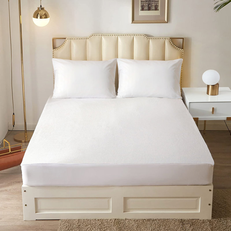 Akia Waterproof Fitted Mattress Protector Case Pack, Super King (6')