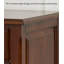 Armoire en bois massif de style américain.