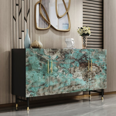 Armoire d'appoint légère et luxueuse