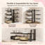 8 Tier Pot Pan Organizer Rack, Expandable Pots Pans Holder