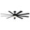 Wynd XL 9 - Blade Outdoor/ Indoor Smart Ceiling Fan with Remote Control and LED Light Kit Included, Works With Alexa and iOS / Android App