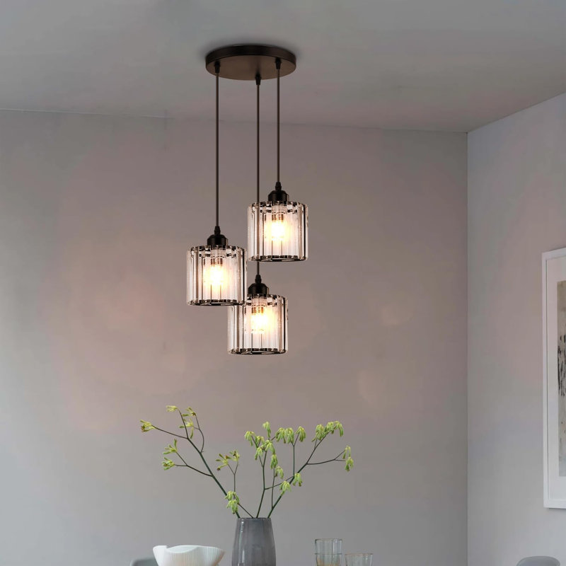3 - Light Pendant, Black