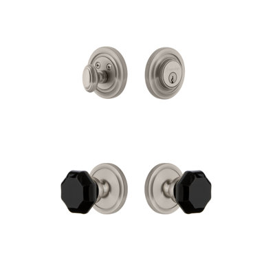 Circulaire Complete Entry Knob Set with Deadbolt