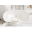 Baignoire de 67 pouces en blanc brillant avec garniture-105506256