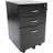 Mobile Storage Cabinet With Locking Drawers And File Compartment