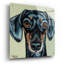 Art mural en verre «Traditional Dachshund» par Carolee Vitaletti-889282866