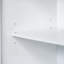 Armoire de rangement courbée