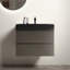 Meuble-lavabo mural 30 po avec lavabo, grand meuble-lavabo flottant mural pour salle de bain moderne, lavabo une pièce sans drain, pré-assemblé-107238821-107238824