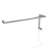 Umbra 63.75 in. x 78 in. Fully Frameless Wall Hinge Towel Bar Shower Door-90738914