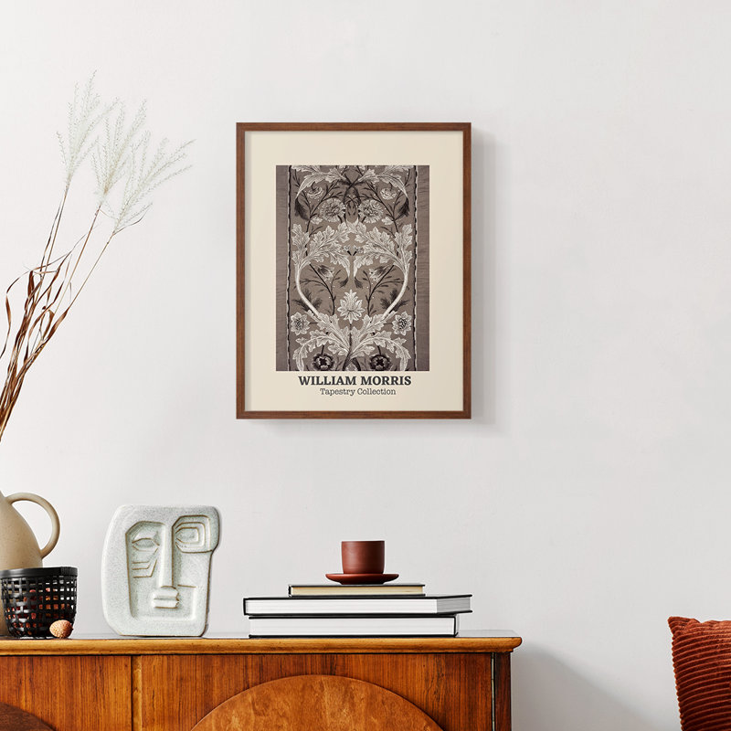 William Morris, reproduction encadrée Lxxv, Naturel, H 14 po x l 11 po