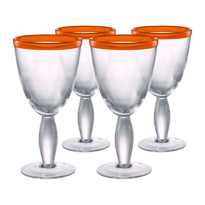 À pied en verre 17 oz Romo