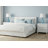 Nastrino 30 in. Blue & White Glass Table Lamp