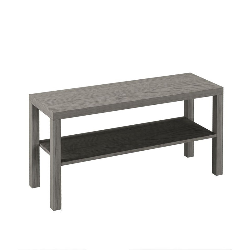 Swayne Unfinished TV Stand for TVs up to 32", Cedar Grey
