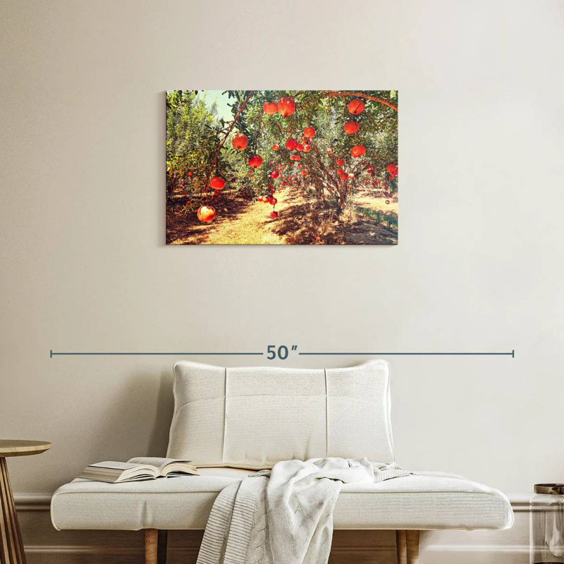 Harnek Pomegranate Orchard, 20" H x 30" W