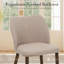 Chaise rembourrée en bois massif Malvino-134138031