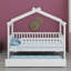Lit maison avec lit gigogne-406374378