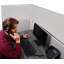 Panneau d'intimité acoustique avec grand support-16490268-16490273-16490278