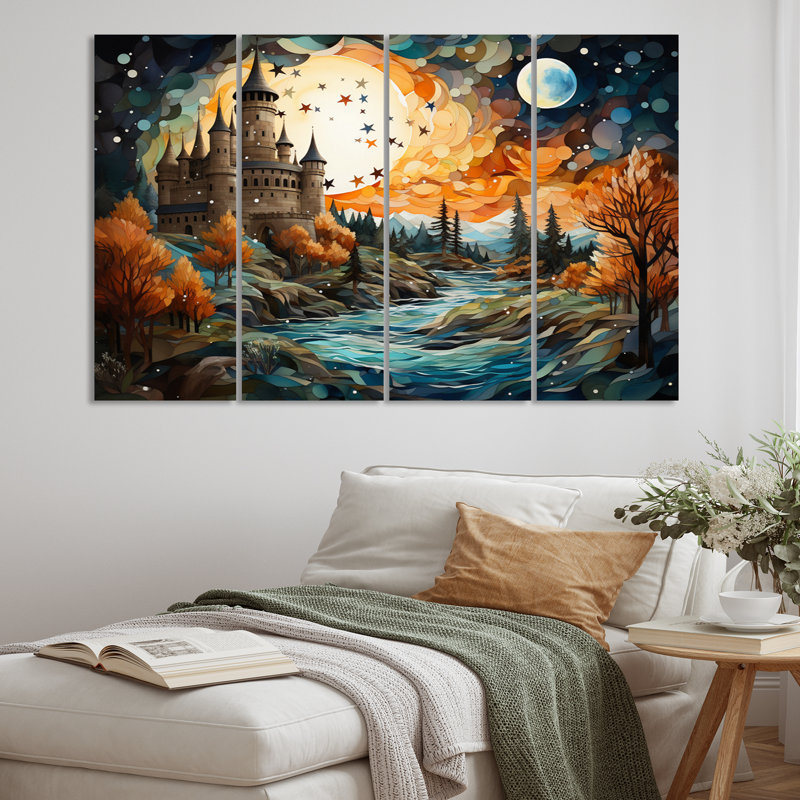 Rustic Buildings & Architecture Wall Decor on Metal