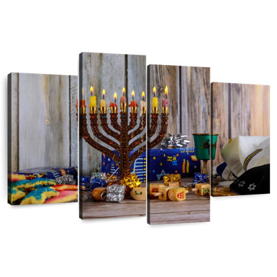 Adella Jewish Hanukkah Theme