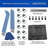 Machrus 13' Trampoline Safety Enclosure with Net, Poles and Foam Sleeves - Trampoline not Included
