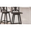 Tabouret de bar pivotant en bois massif de qualité commerciale-98393611-98393610