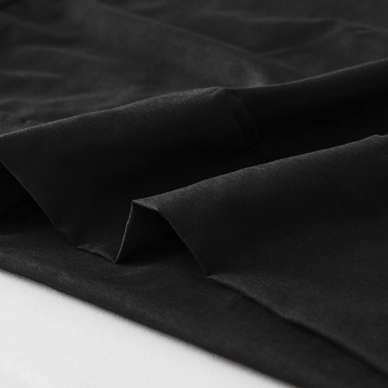 2023-Micro-PC Microfiber, Queen Pillowcase, Black