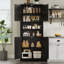 Solid Wood Dinnerware Storage Set