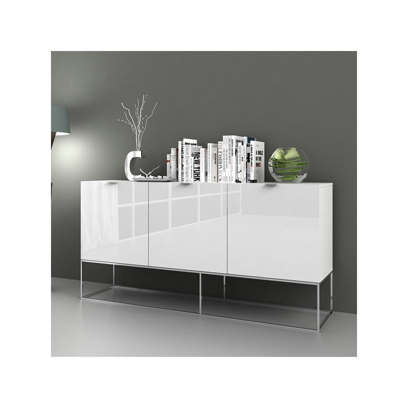 Table buffet Mcmullan, Blanc