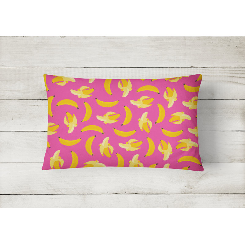 Outdoor Throw Pillow, Pink