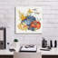 Toile épique Graffiti «Fall Flair 3» par Anne Tavoletti, 18 po x 18 po-815999113