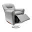 Fauteuil inclinable gris pour enfants