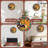 Leopard Art Clock