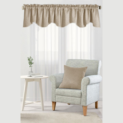 Angola Ruffled Window Valance
