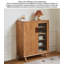 Armoire pour chaussures en bois d'hévéa
