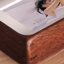 Cadre de table de coin rond en bois massif-115146408-115146415