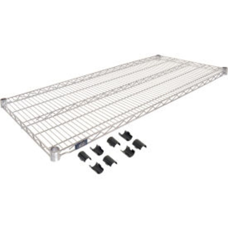 Tablette à fil standard, H 1,75 po x l 48 po x P 21 po