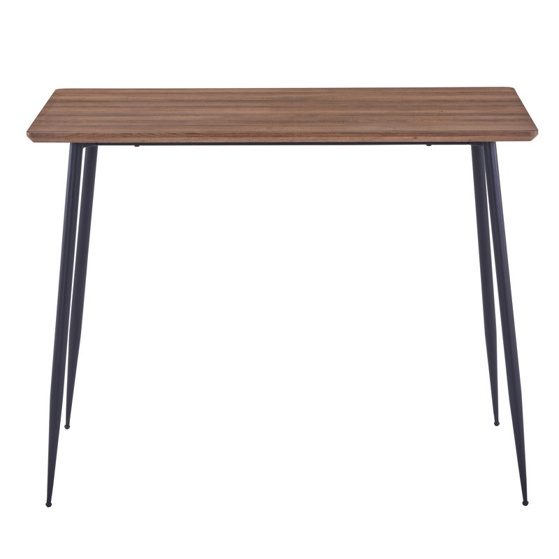 Peake Metal Base Dining Table, H92 x L120 x W70cm