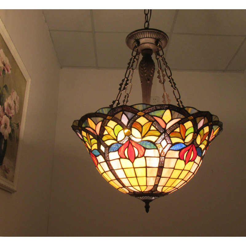 Luminaire suspendu bol 3 lumières unique Laurie