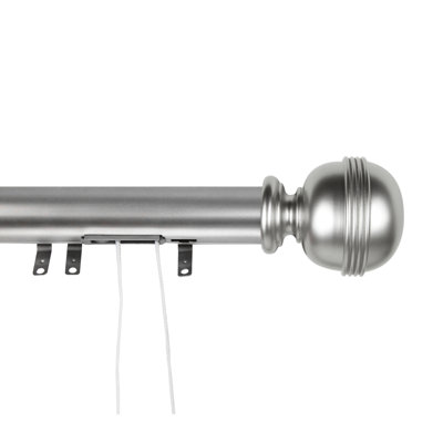Shuster Adjustable Single Curtain Rod