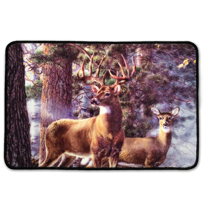 Tapis d'entrée antidérapant 30 po x 20 po pour intérieur seulement