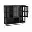 Armoire murale de salle de bain avec espace de rangement ouvert et caché-116119801