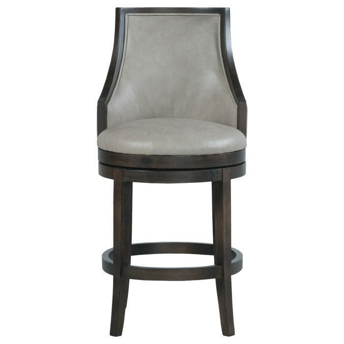 Tabouret pivotant Robroy, Tabouret de bar (siège d'une hauteur de 30 po), Espresso, Colombe 1183