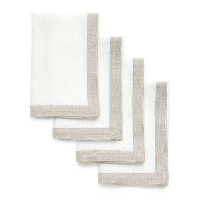 Classic - 100% Pure Linen Dinner Napkins