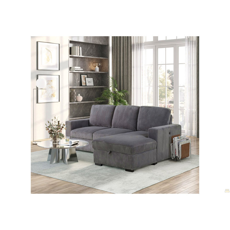 Sectional With Pullout